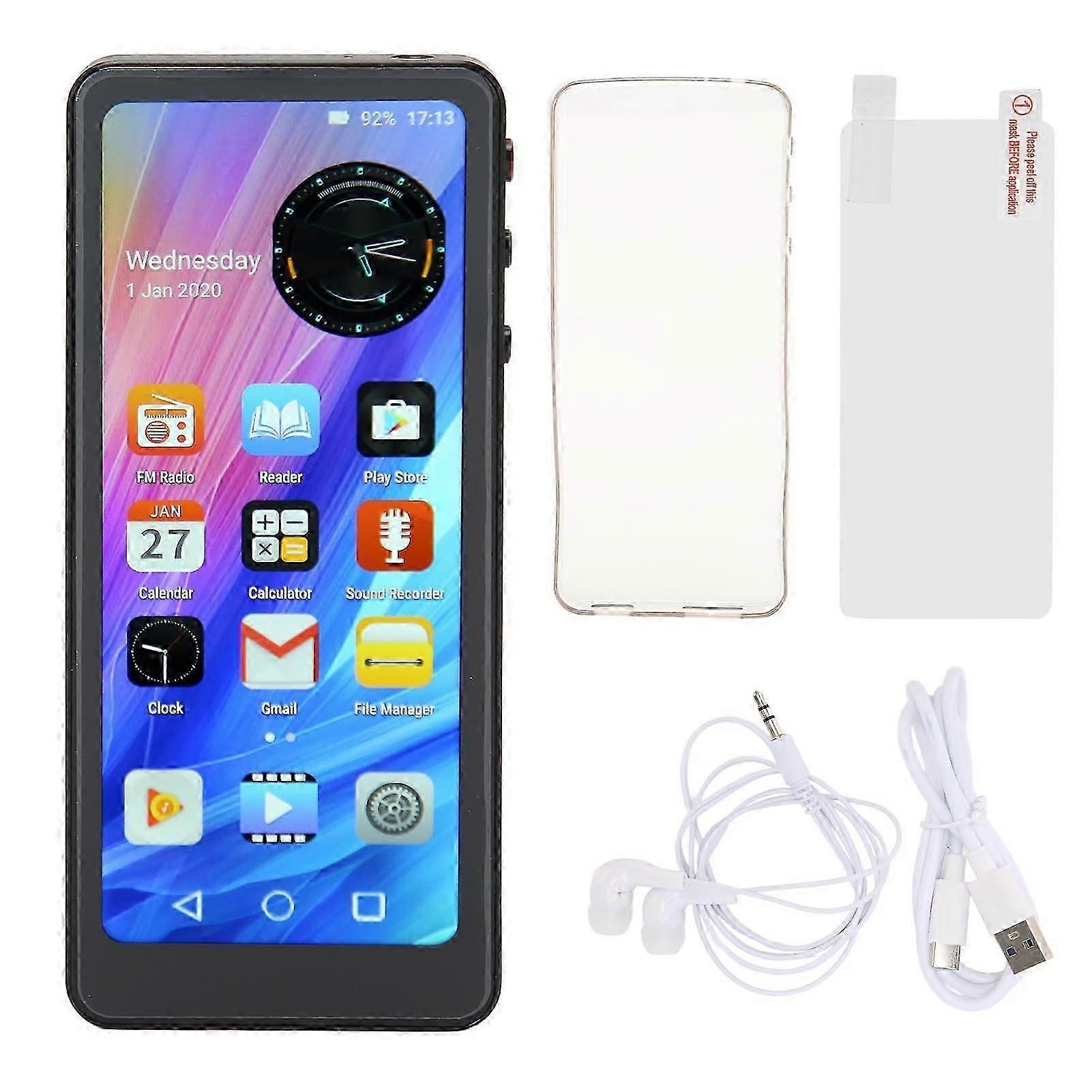 Mp4 Player Hd Noise Reduction 4.5in Touch Screen Octa Core Cpu Portable Music Player With Bluetooth Wifi For Android