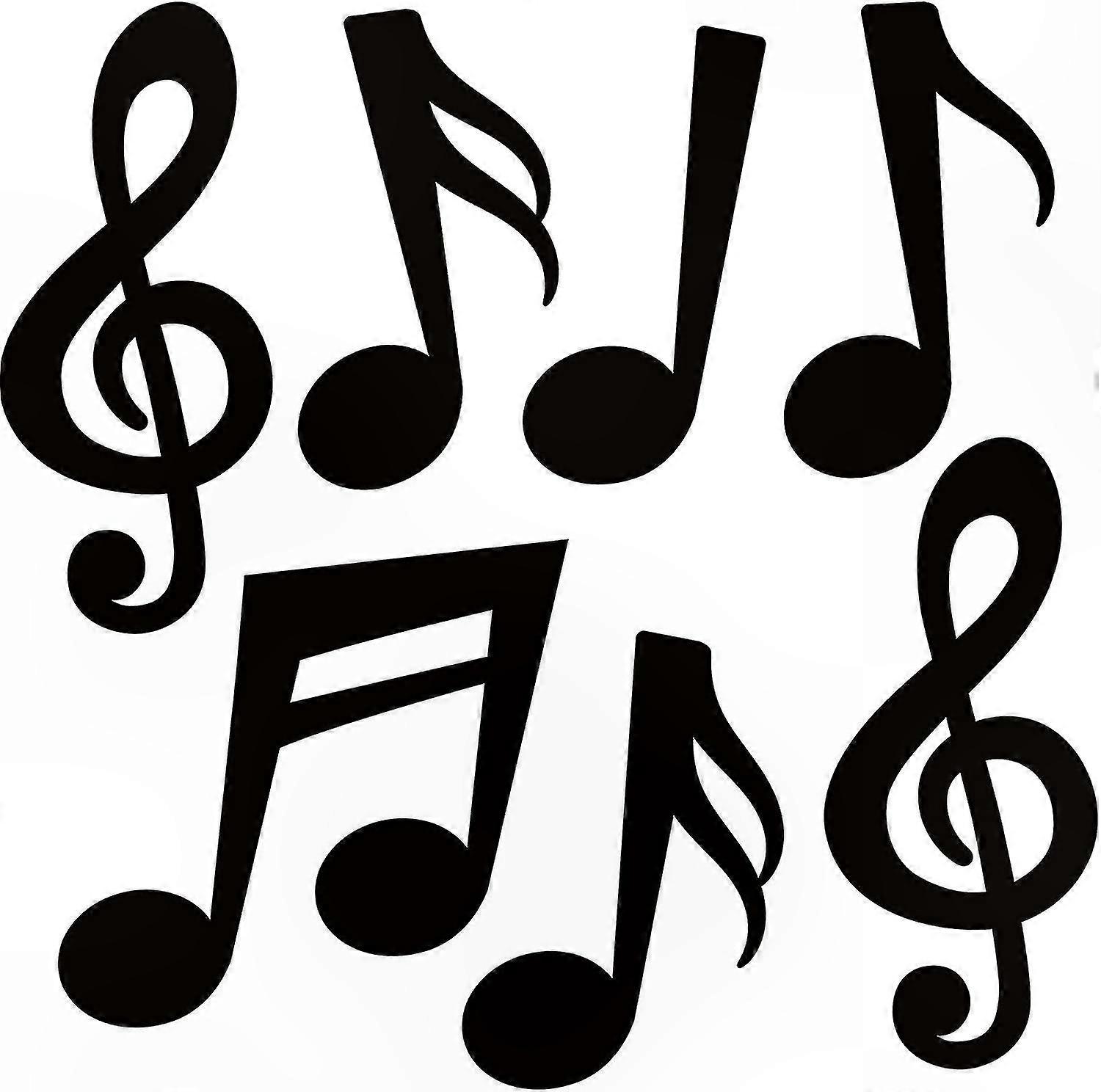 Musical Notes Cutouts for Concert Theme Parties & Decorations