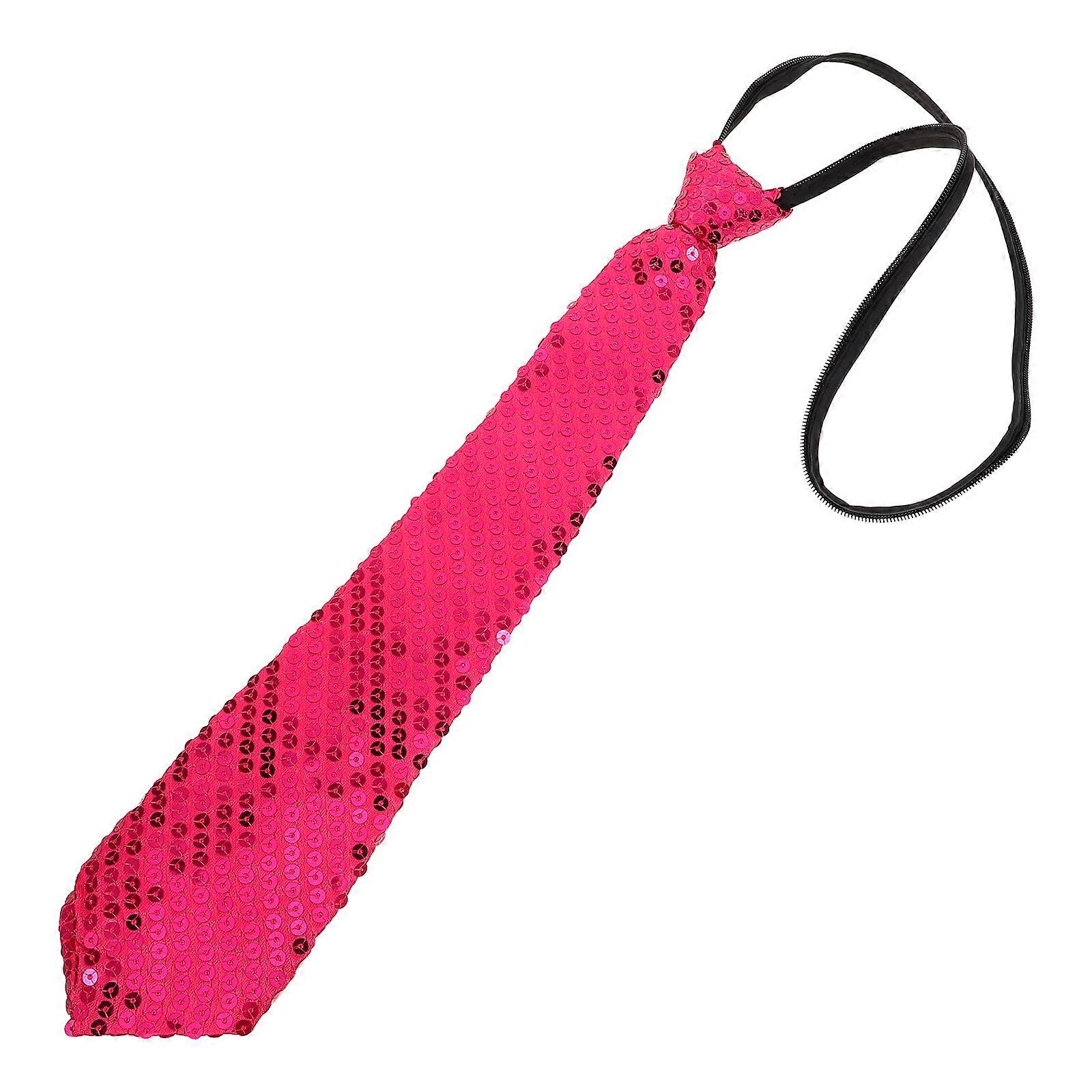 Comfortable Material Sequin Bowtie Bedazzled Bowtie Men Performances 61.00X7.50X2.00CM 1Pcs