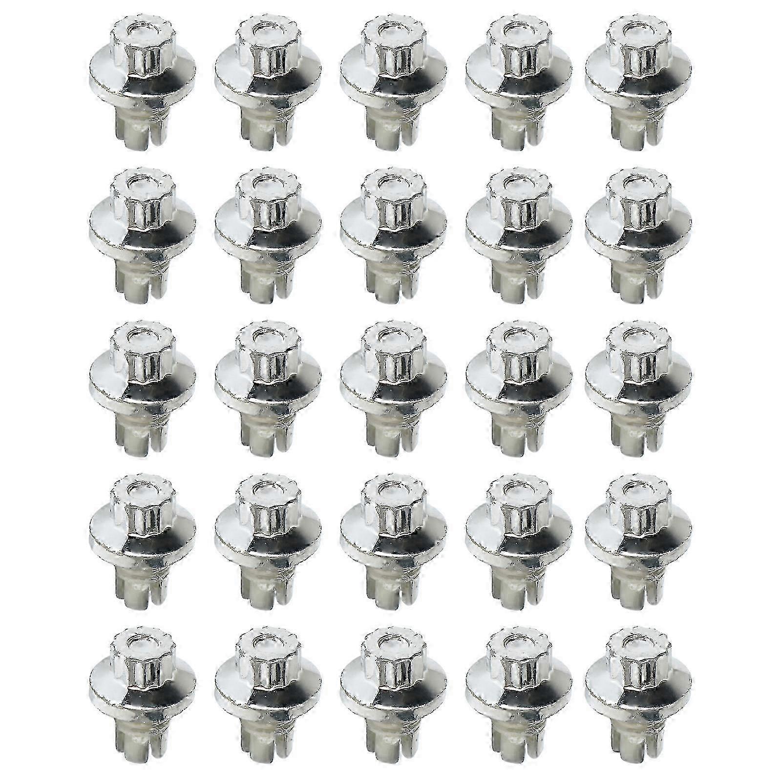 25 kpl pyörän vanteen niitit huuliniitit mutterit AH DS -sarjan pyörän vanteiden korkki huuliruuvipultti rengas Edition 0909