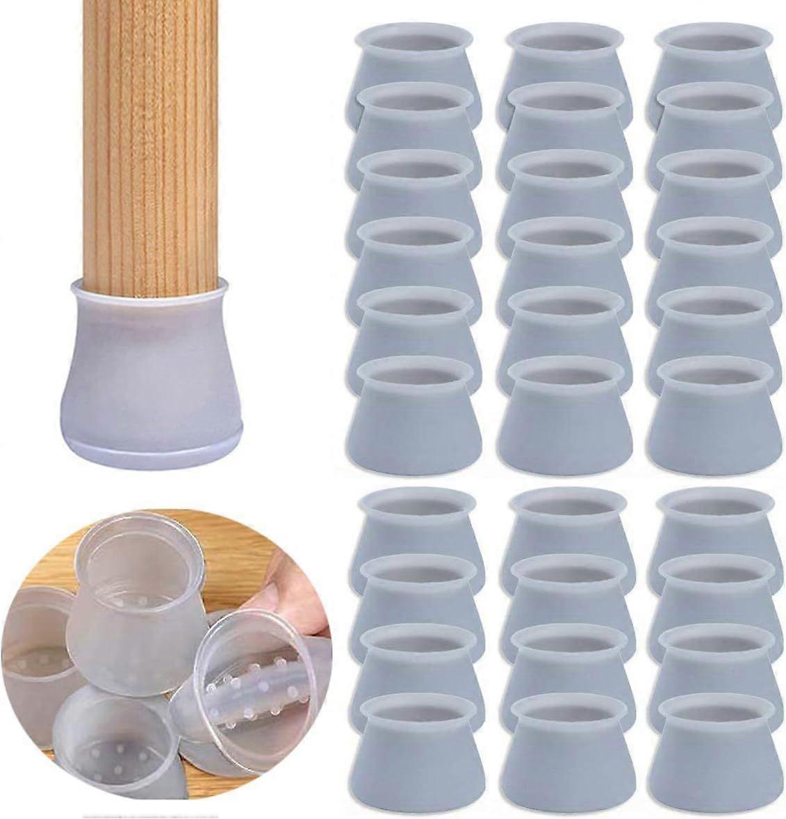 32pcs Furniture Silicone Protection Cover for Chair and Table Scrailer