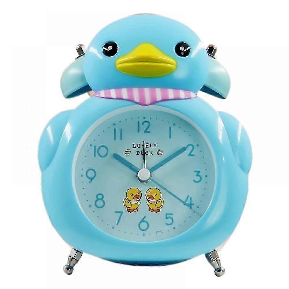 Student alarm clock with cute duck design for home