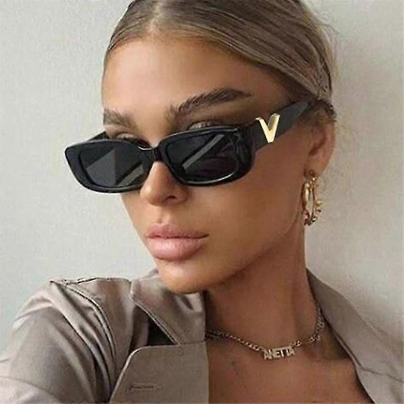 2025 Rectangular Sunglasses Women Retro Small Frame Sunglasses Classic Square