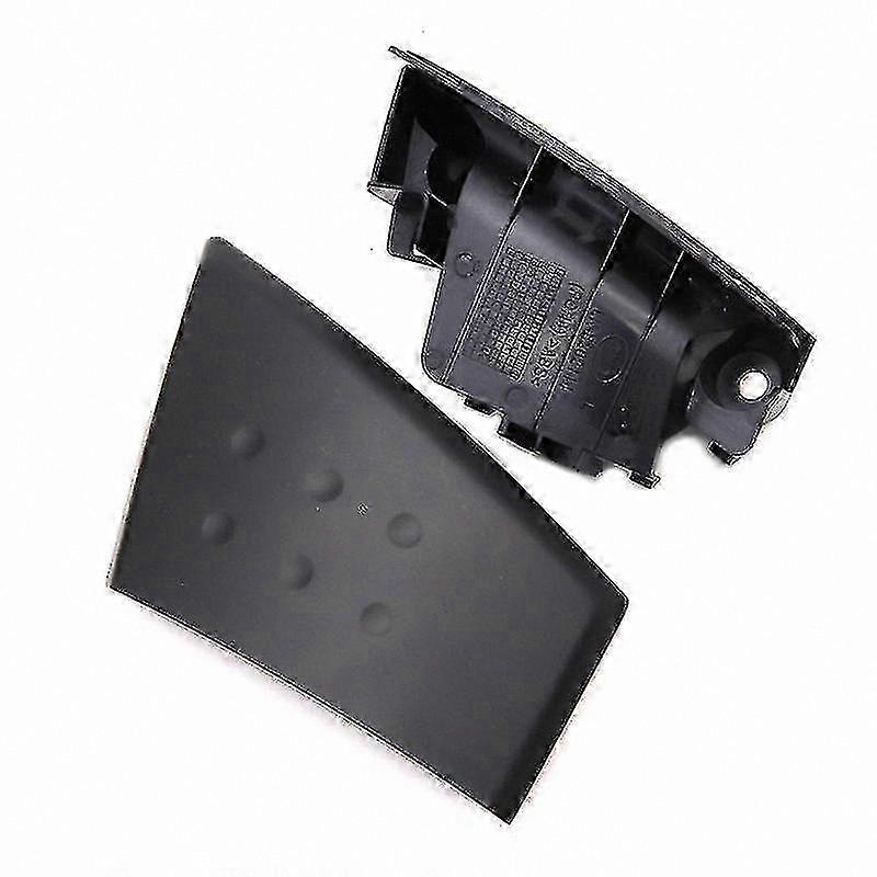 Right Inner Door Handle & Cover for Select Compact Car Models - Black Replacement Part