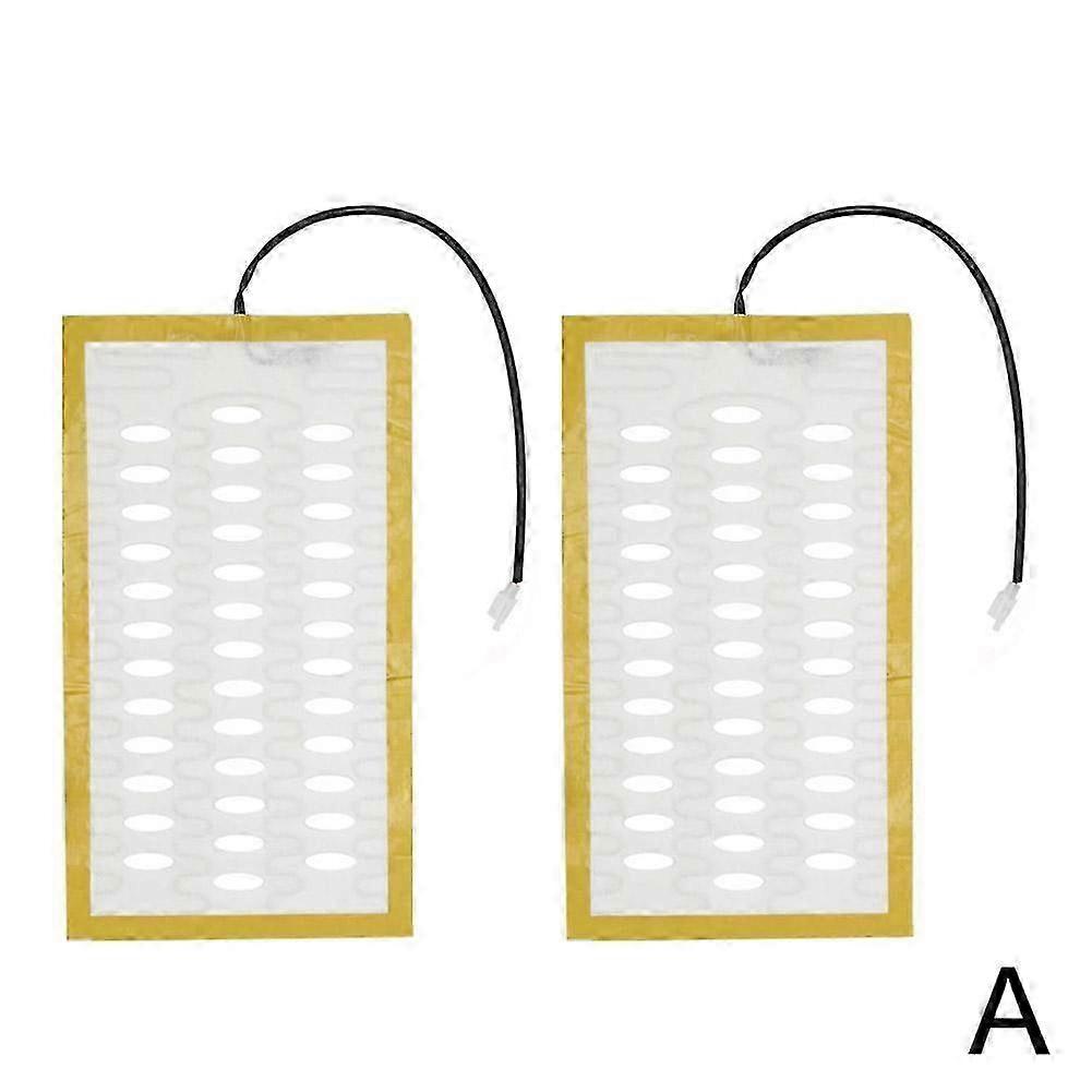 2/4Pads Carbon Fiber Car Heated Seat Heater Kit Universal 25-26