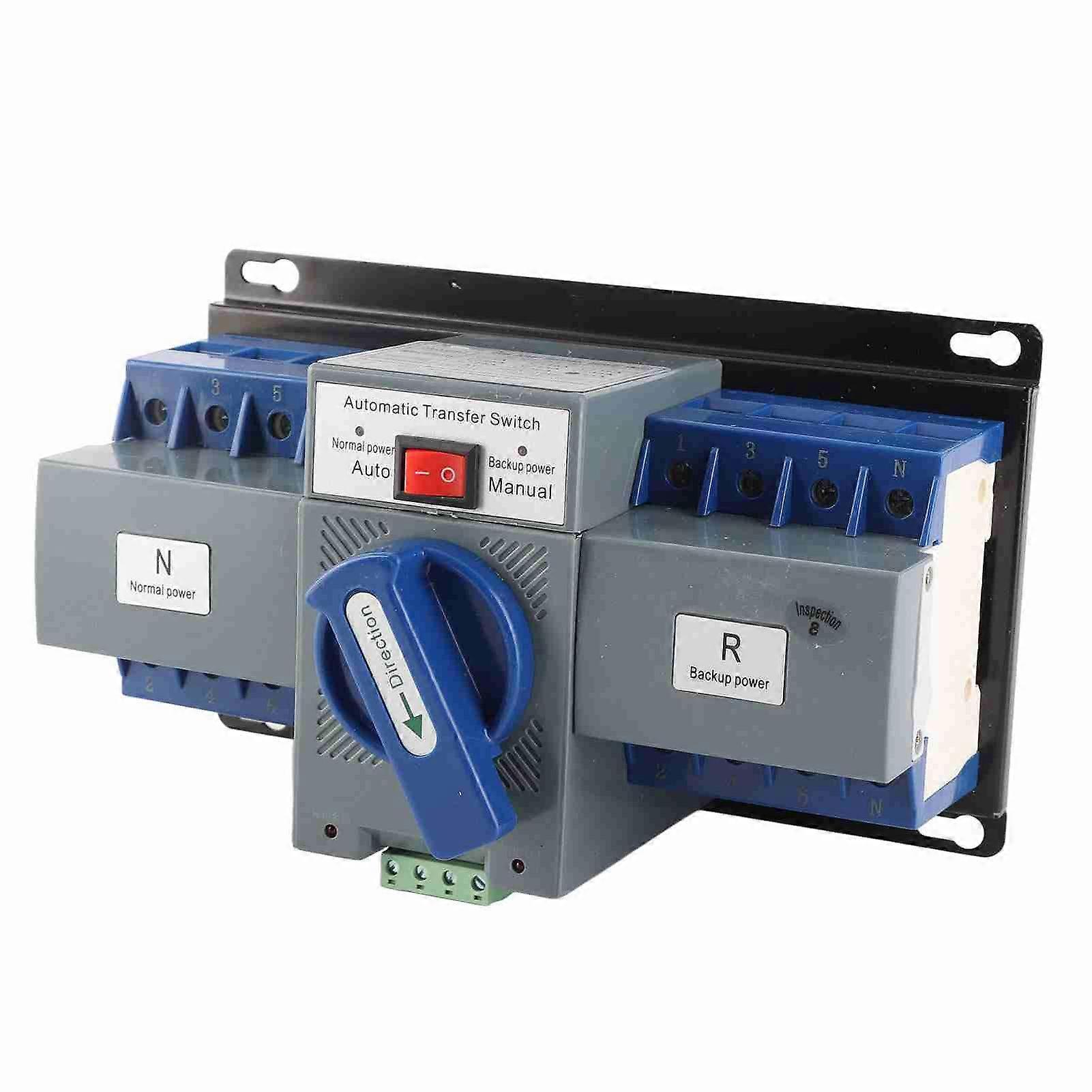 1 x 63A 4 Pole Dual Power Mini Automatic Transfer Switch