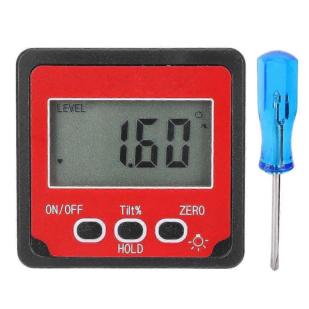 Digital Display Angle Meter 3-Button Inclinometer with Magnetic Bottom Measurement Tool 2025