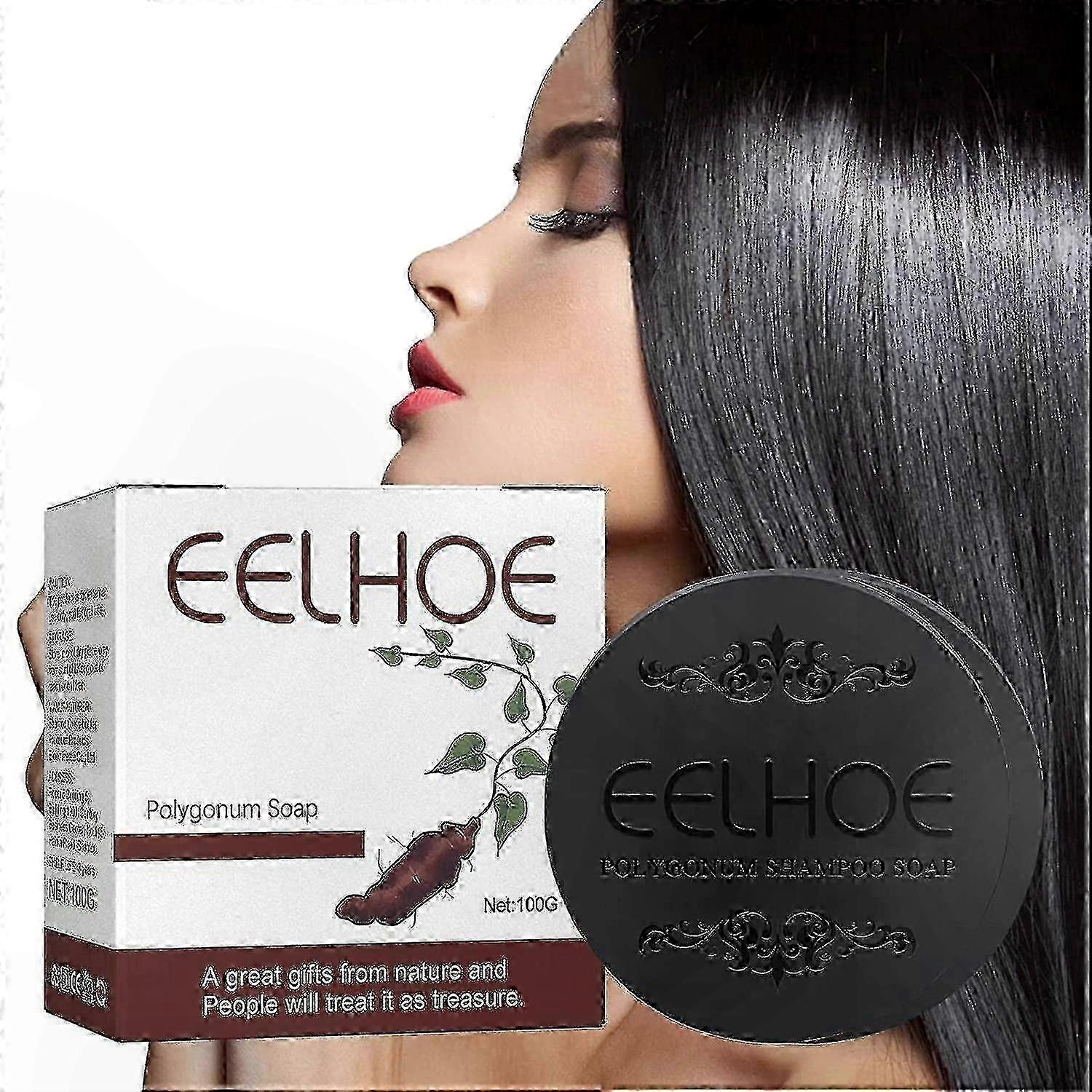 Shampoo Bar with Herbal Extracts for Hair Growth and Thickening Support