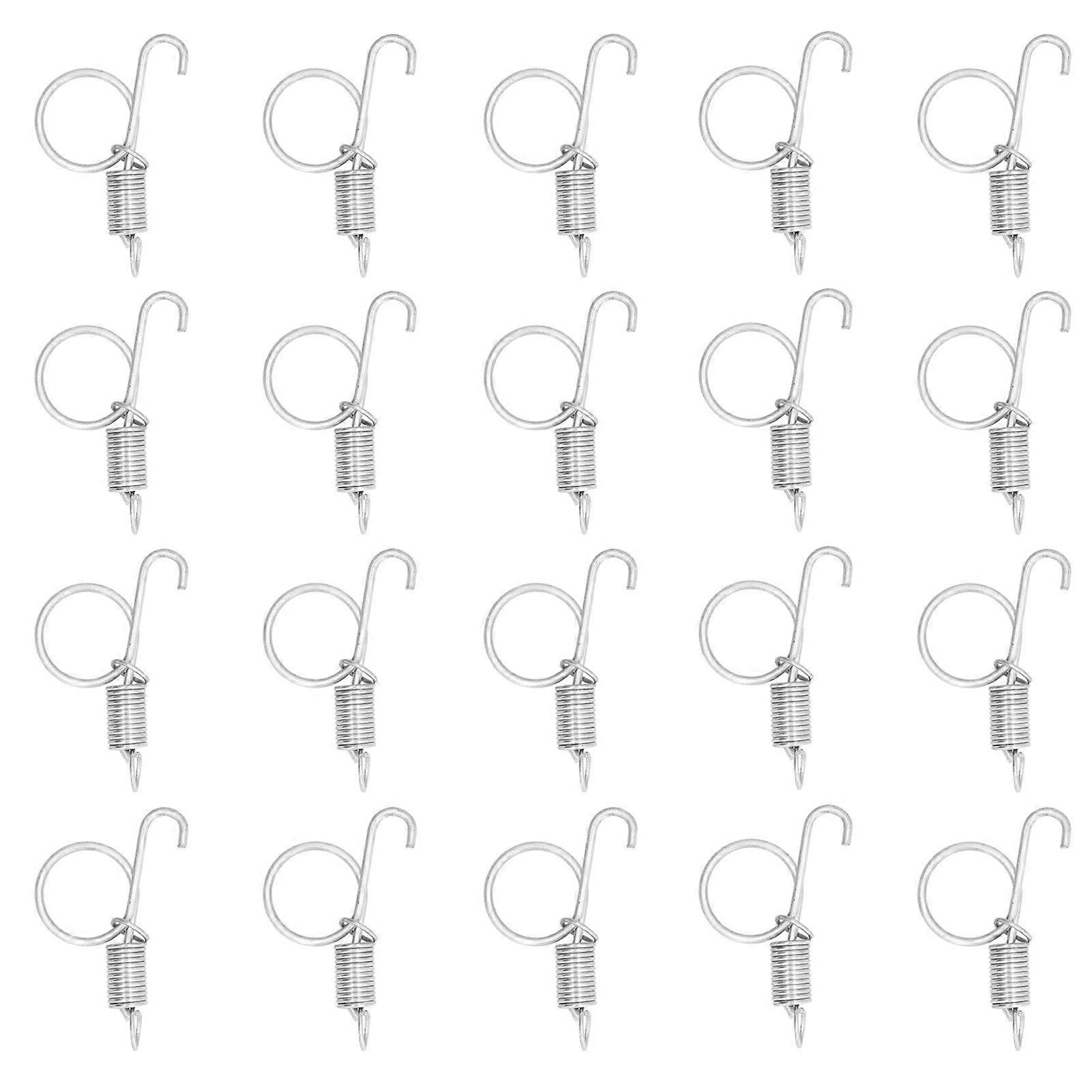 Spring Cage Lock High Elastic Durable Spring Hook for Fixing Rabbit Dog Cat Pet Cage DoorS