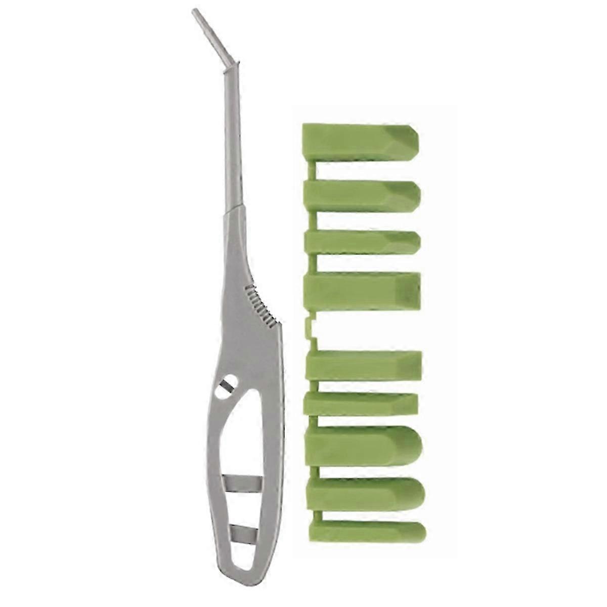 Seam finishing tool kit for DIY projects including caulk applicator and smoother