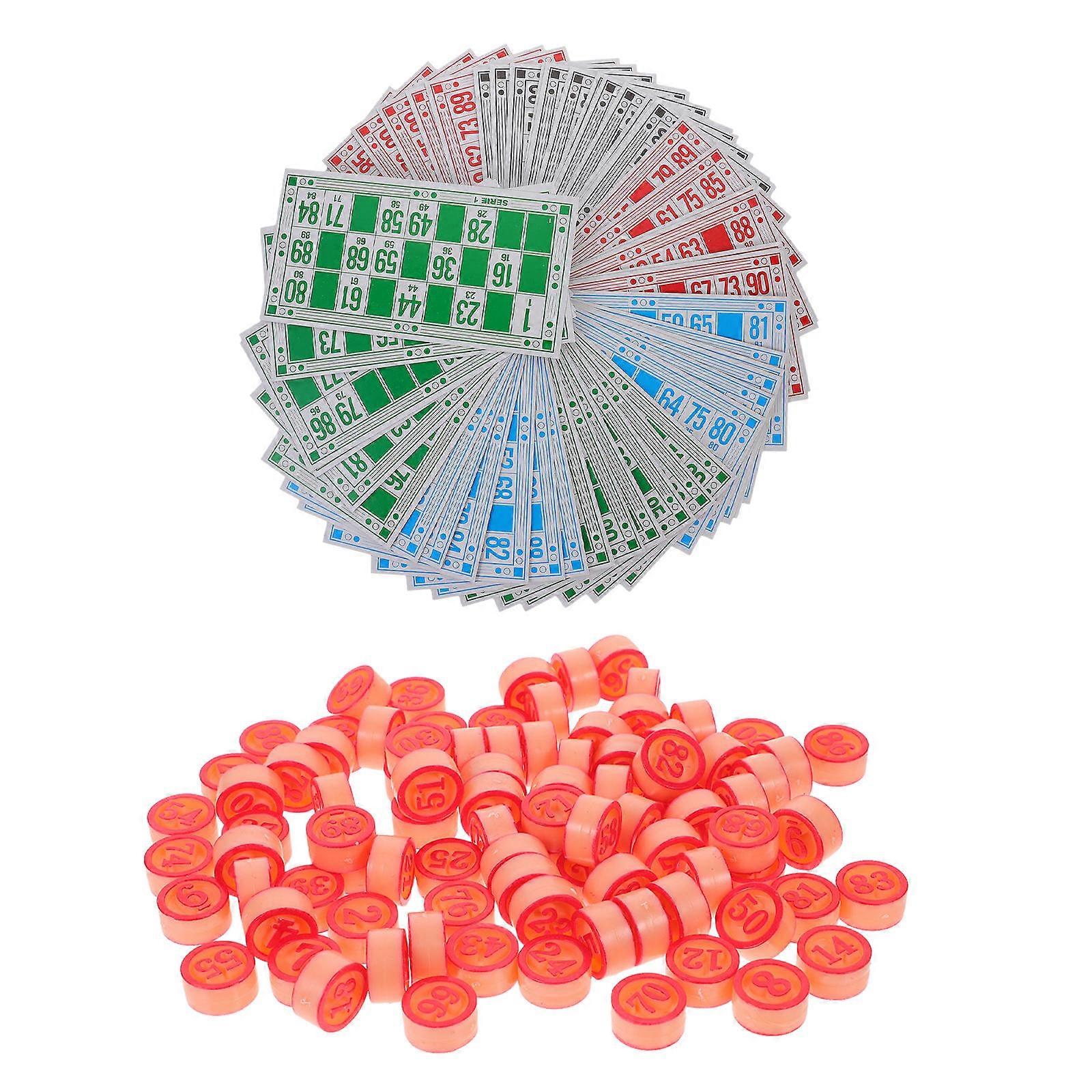 Game Set Game Chess for Party Use 1Set with Number Cards