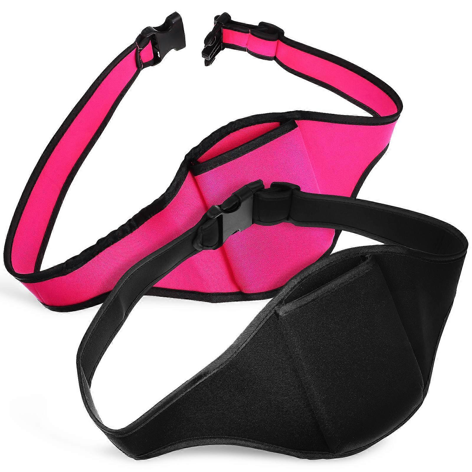 Waist Pack Mic Belt Carrier for Storage Use 2Pcs Microphone Waist Bags