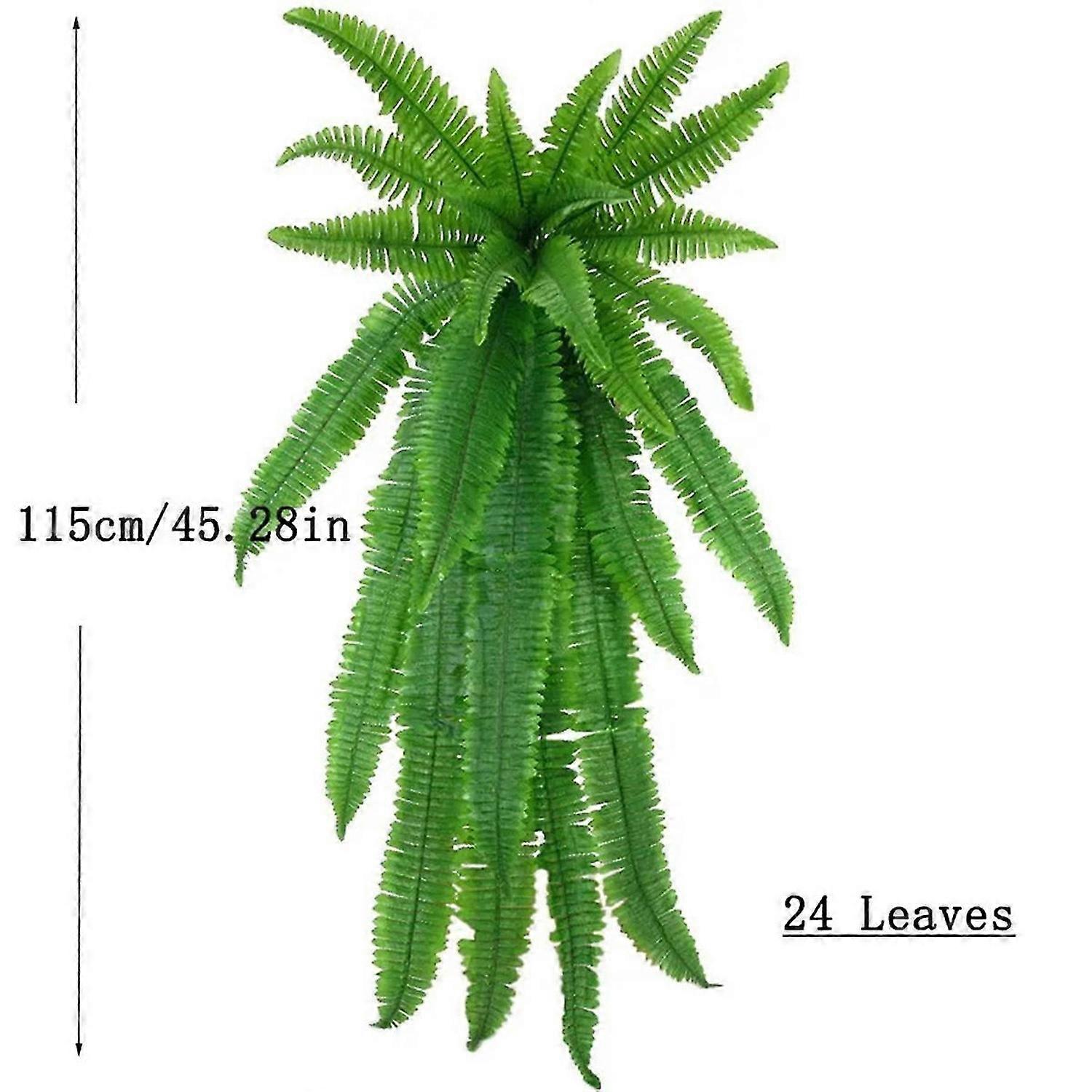 115cm Wall Hanging Plants Artificial Persian Leaf