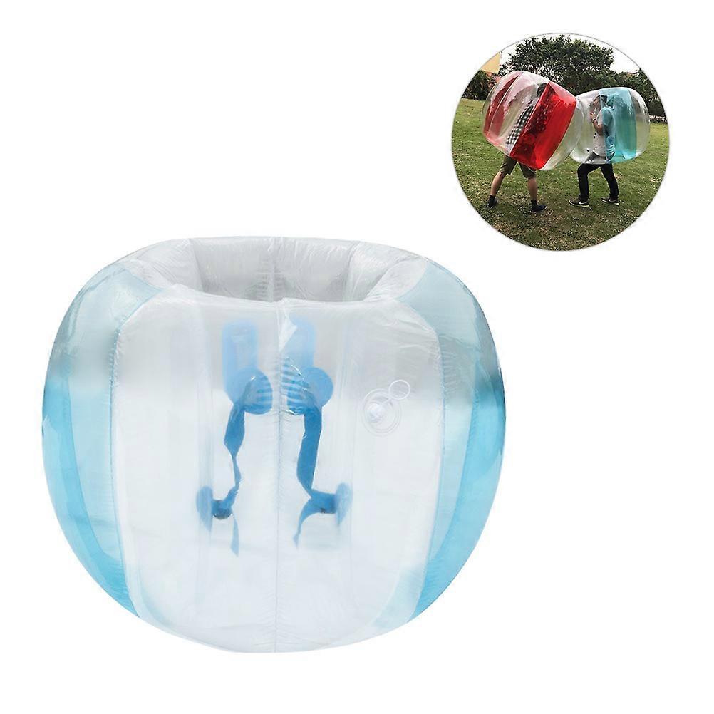 Collision Inflatable Pvc Bumper Ball Backyard Exercise for Adults Yellow Durable 1Set