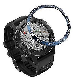 Lunette de montre de rechange en acier inoxydable (Type B) pour Garmin Fenix 6/6 Pro/ 6 Sapphire