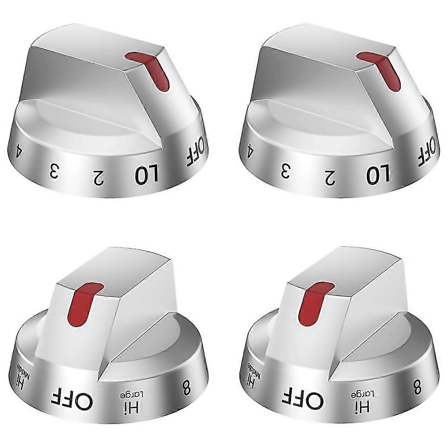 For Dg9403500vw For Electric Stove 4pcs Silver