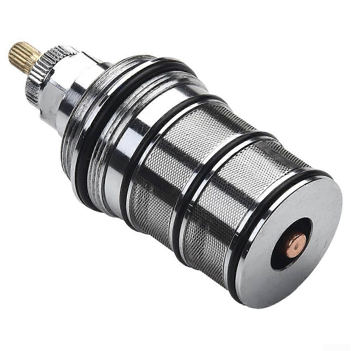 Bathroom Thermostatic Valve Spool Brass Faucet 4.37Inch