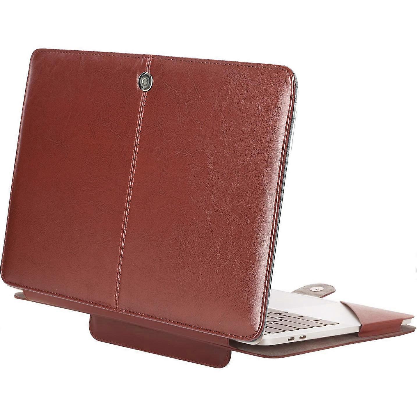 13 Air M2 M4 Case Soft Leather With bracket For 15 Macbook 13.3 Retina 16 Touchbar 14 Pro M1 M3