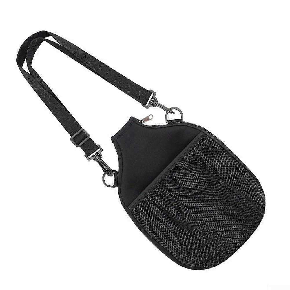 Neoprene Pickleball Paddle Sleeve With Carrying Strap, Paddle Cover And Racket Sleeve, Storage Bag For Paddles