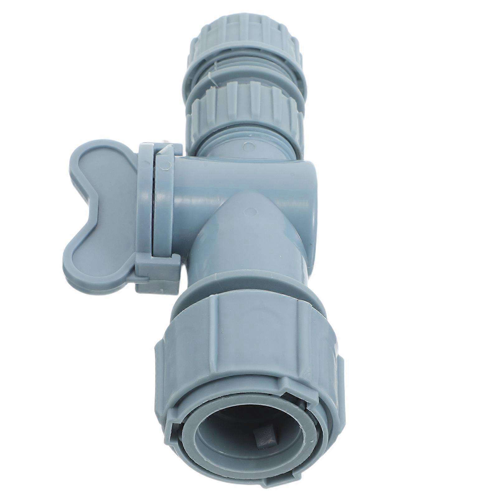 Quick Connect Water Distributor Valve for Garden Use 5Pcs ABS Dual Way Valves