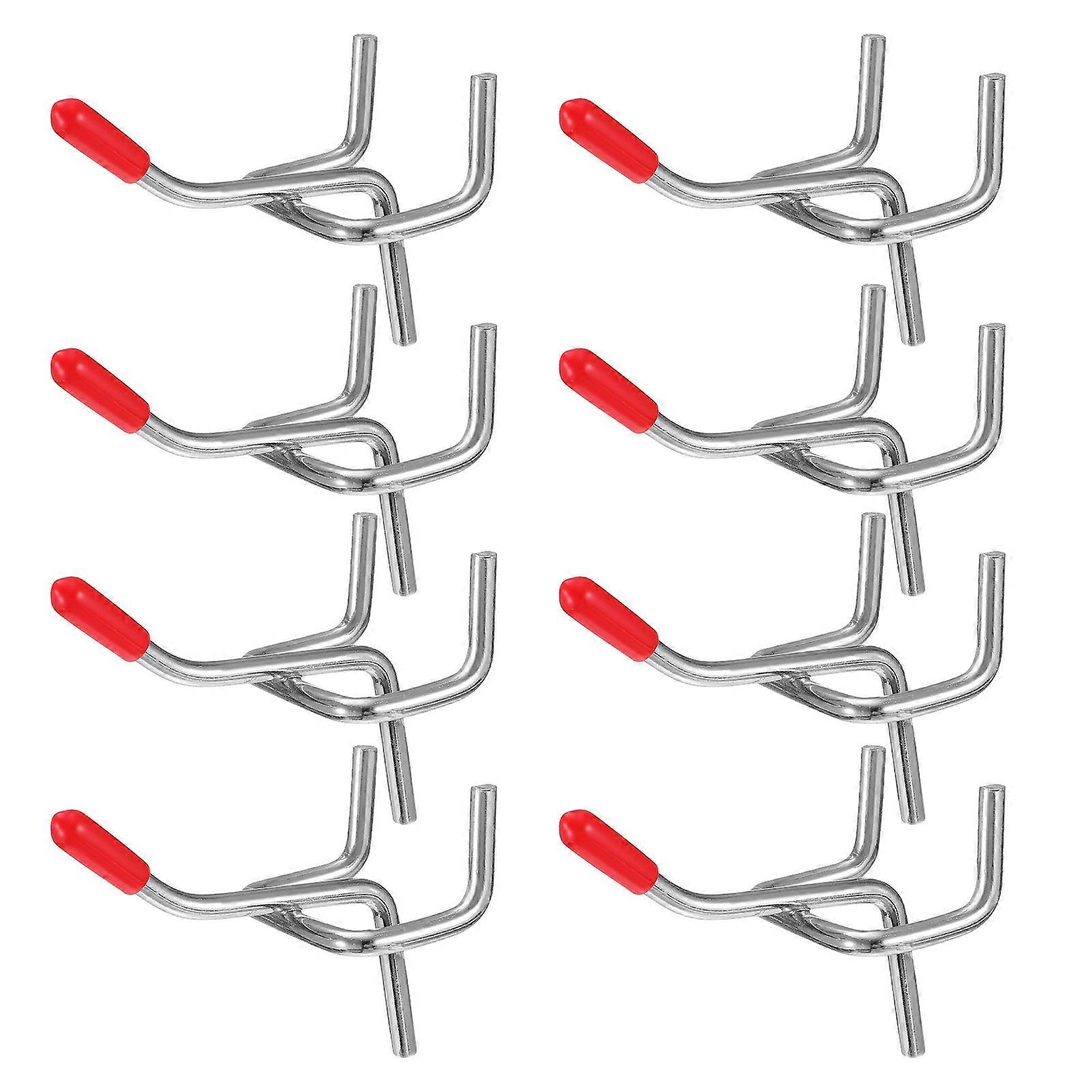 Goods Shelf Hook Iron Supermarket Display Simple Design Sturdy And Durable 5.5x4CM Fine Workmanship 20 Sets