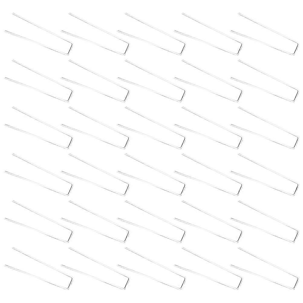 Garden Fabric Staples Professional Stakes Silver For Outdoor Projects Securing and Fixing 30Pcs