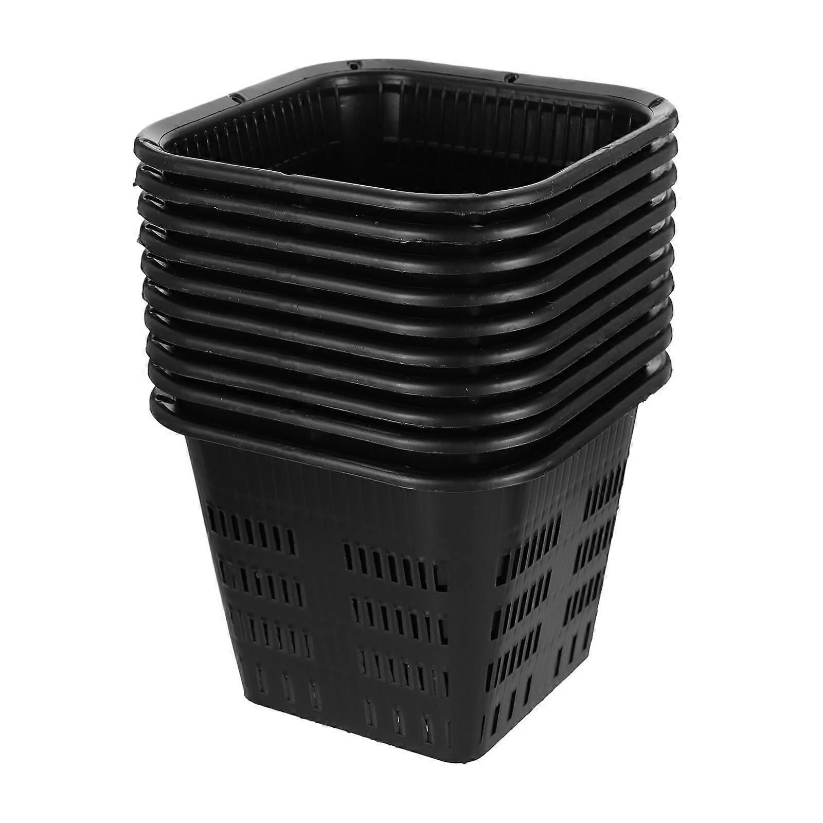 Garden Plant Basket for Root Control with 24Pcs Plastic Hydroponic Baskets