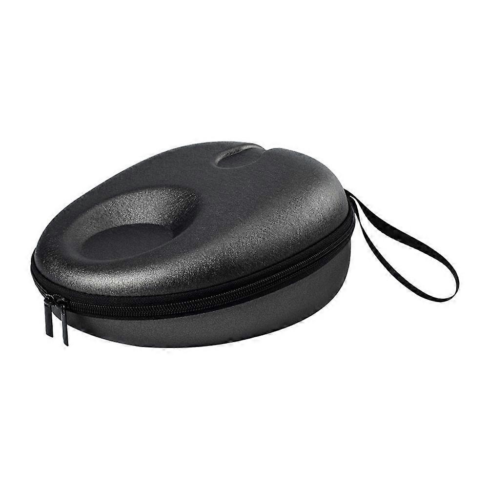 Headphone Carrying Bag for Earphone Black 2Pcs Splashproof Case