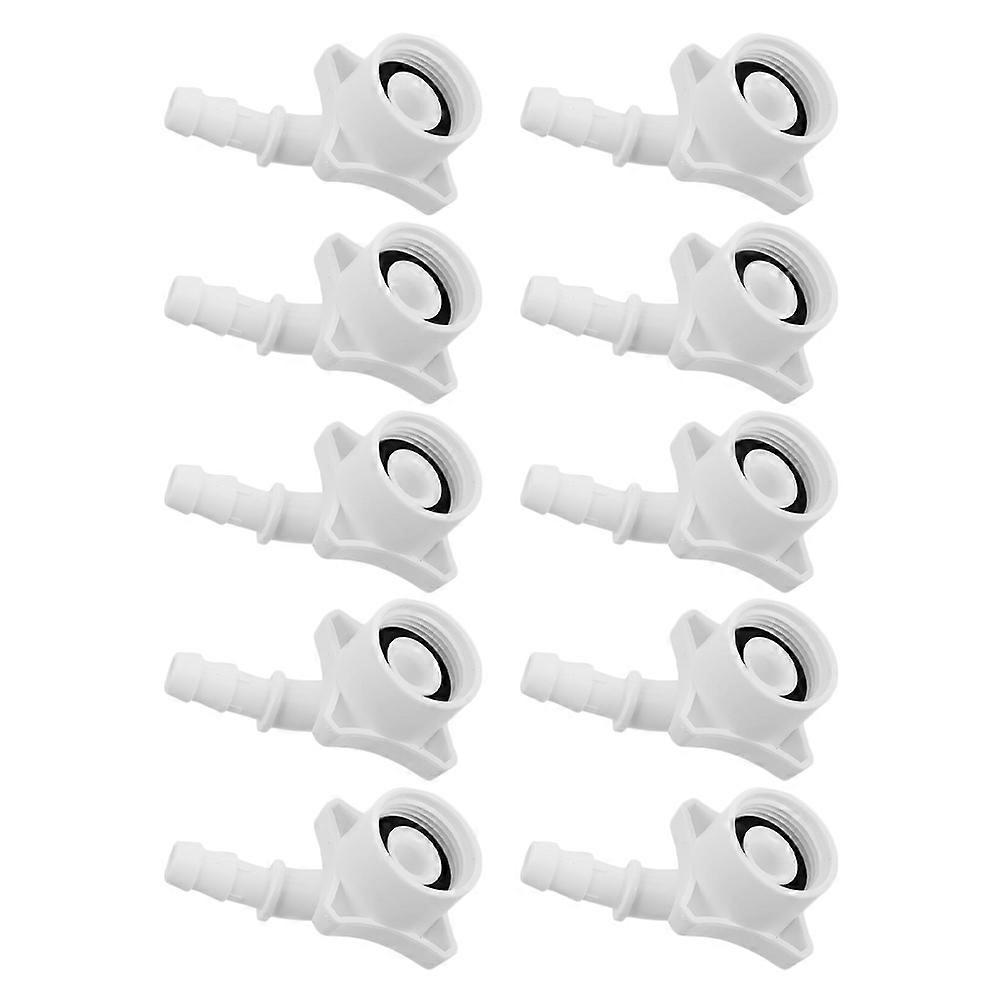 Water Hose Quick Connect Fittings 20 Pcs Leak Prevention Adapter For Washing Machine Inlet Pipes Secure Fit Design