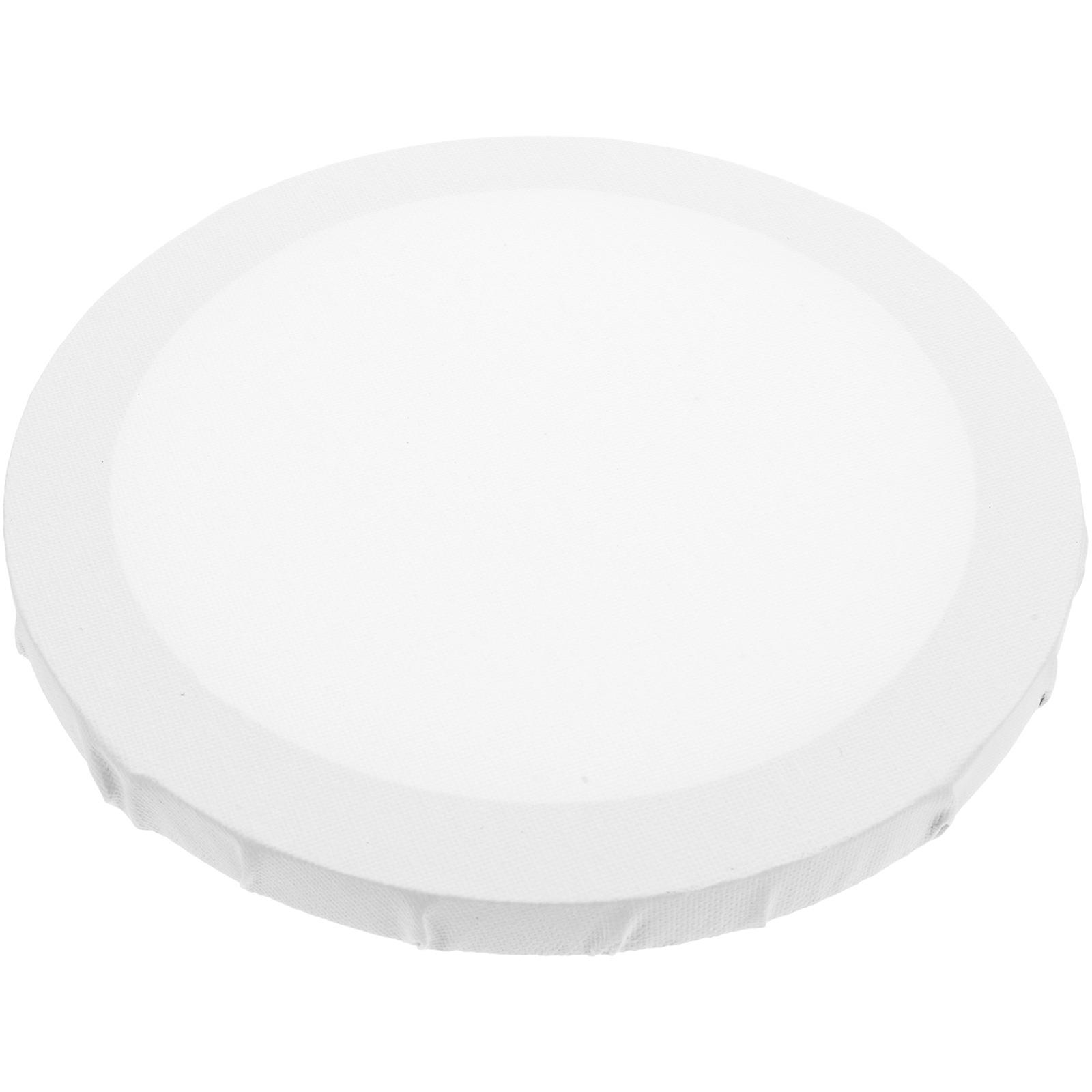 Round Painting Canvas Panel 2Pcs Acrylic Oil Painting Board For Display And DIY Projects 30X30cm Perfect For Artists And Painting Enthusiasts