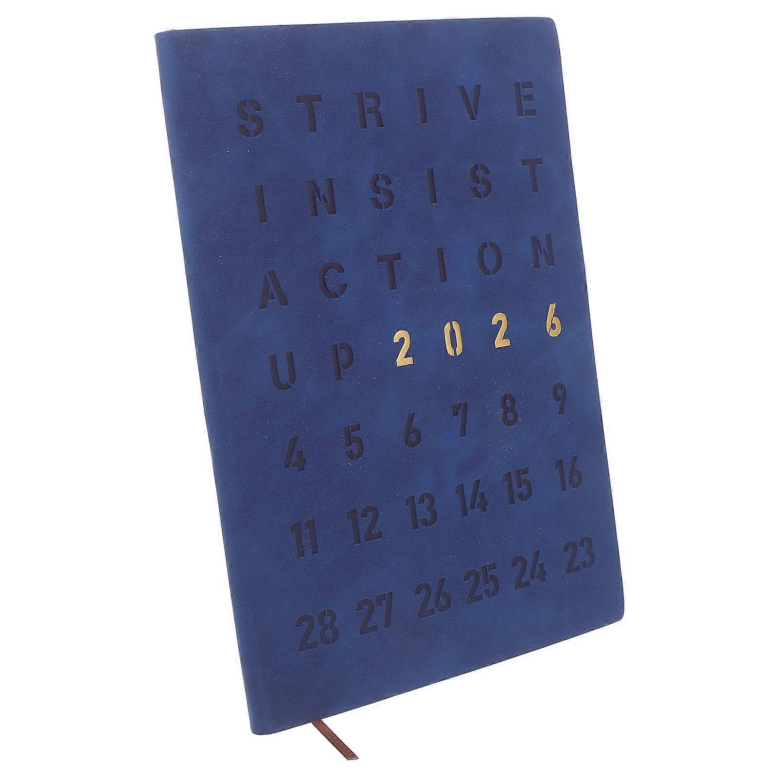 Portable Daily Planner Notebook for Effective Time Management 4Pcs