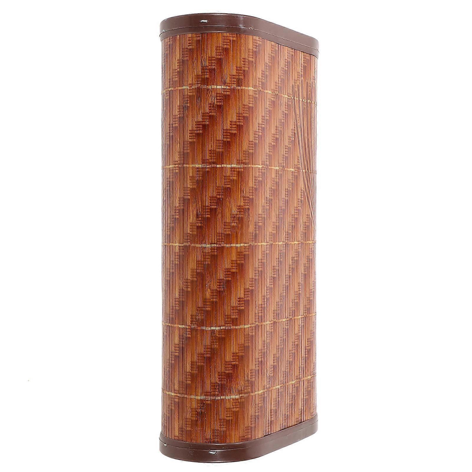 Cooling Bamboo Pillow for Lumbar Support 3Pcs Brown Set