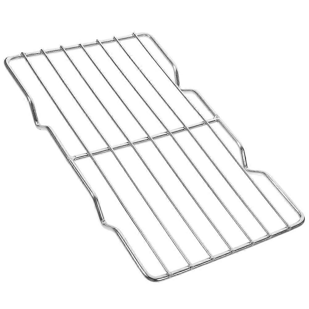 Stainless Steel Roasting Rack Bread Cooling Rack for Bbq Use 4Pcs Silver