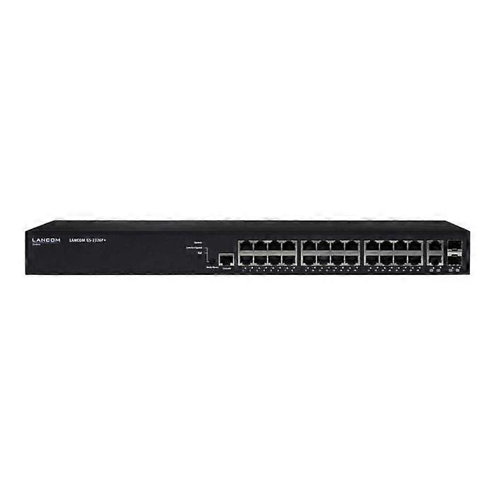 LANCOM GS-2326P+ 24 x 10-100-1000 (PoE+) Managed Switch + 2 x Combo Gigabit SFP Rack Mount PoE+ (185W)