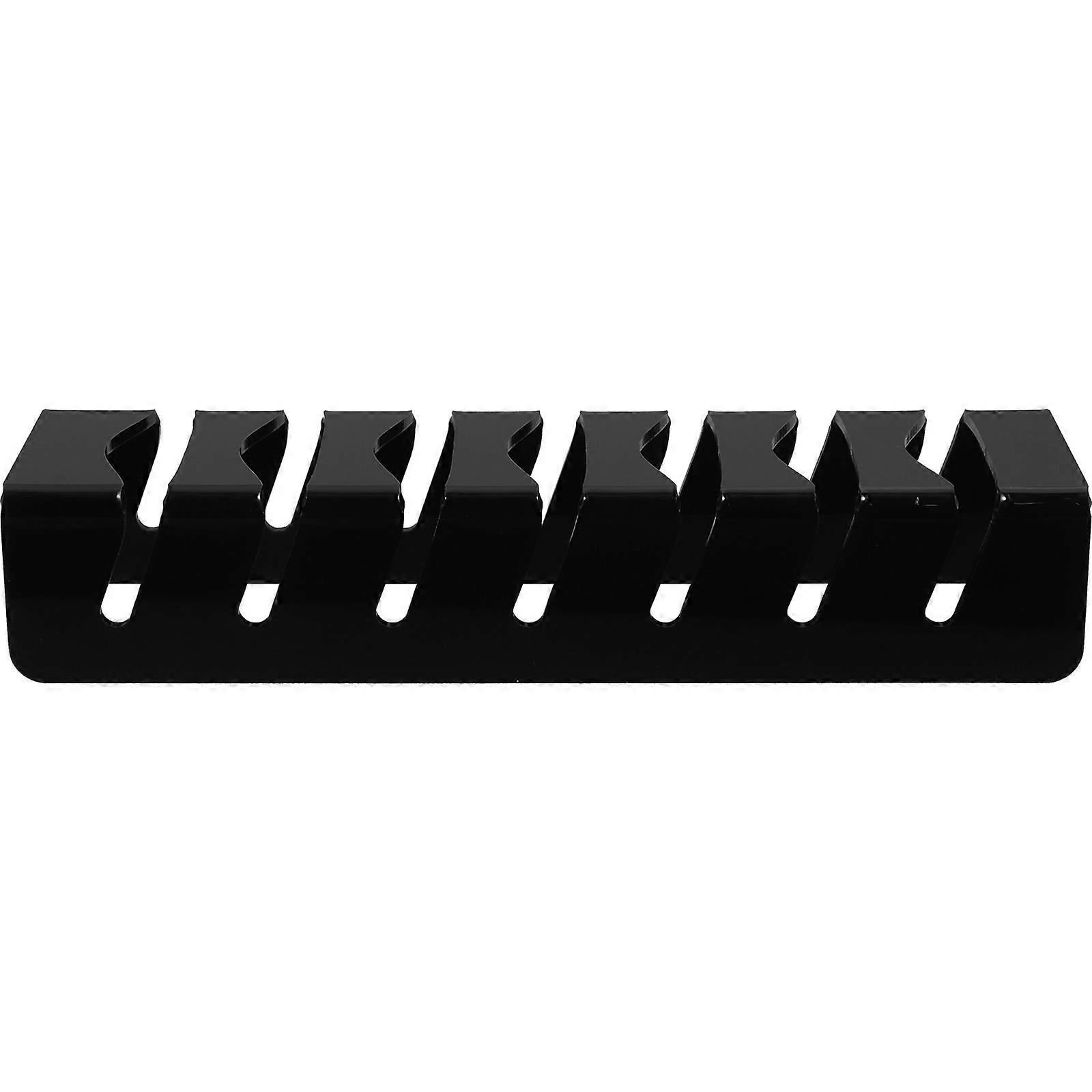 Acrylic Hat Stand for Display 5Pcs Desktop Hat Organizer Rack Black