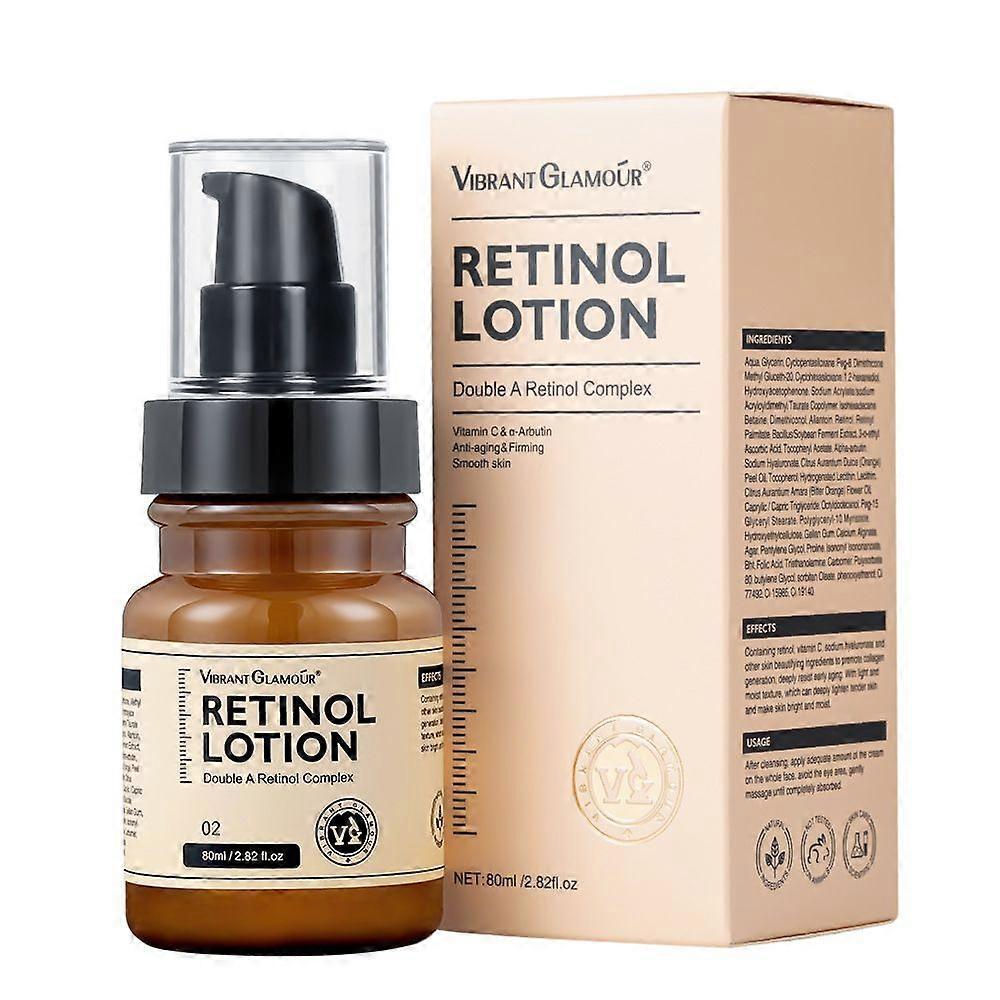 Retinol Serum 80ml Hydrating Brightening Anti-Wrinkle Firming Cream for All Skin Types