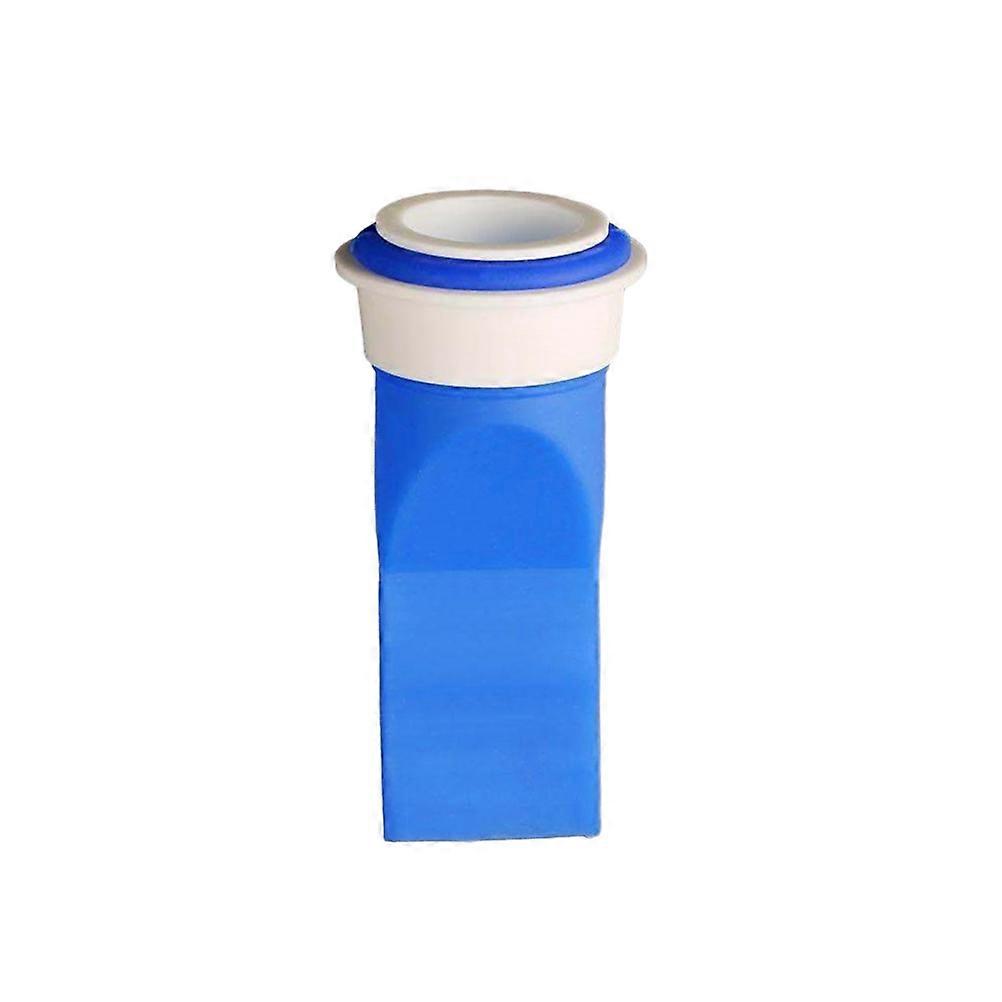 Sewer Cover Device Silicone Floor Drain for Odor Control 2Pcs Blue