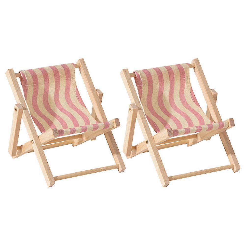 6Pcs Beach Chair Phone Rack for Household Use Multi-Color Desktop Holder