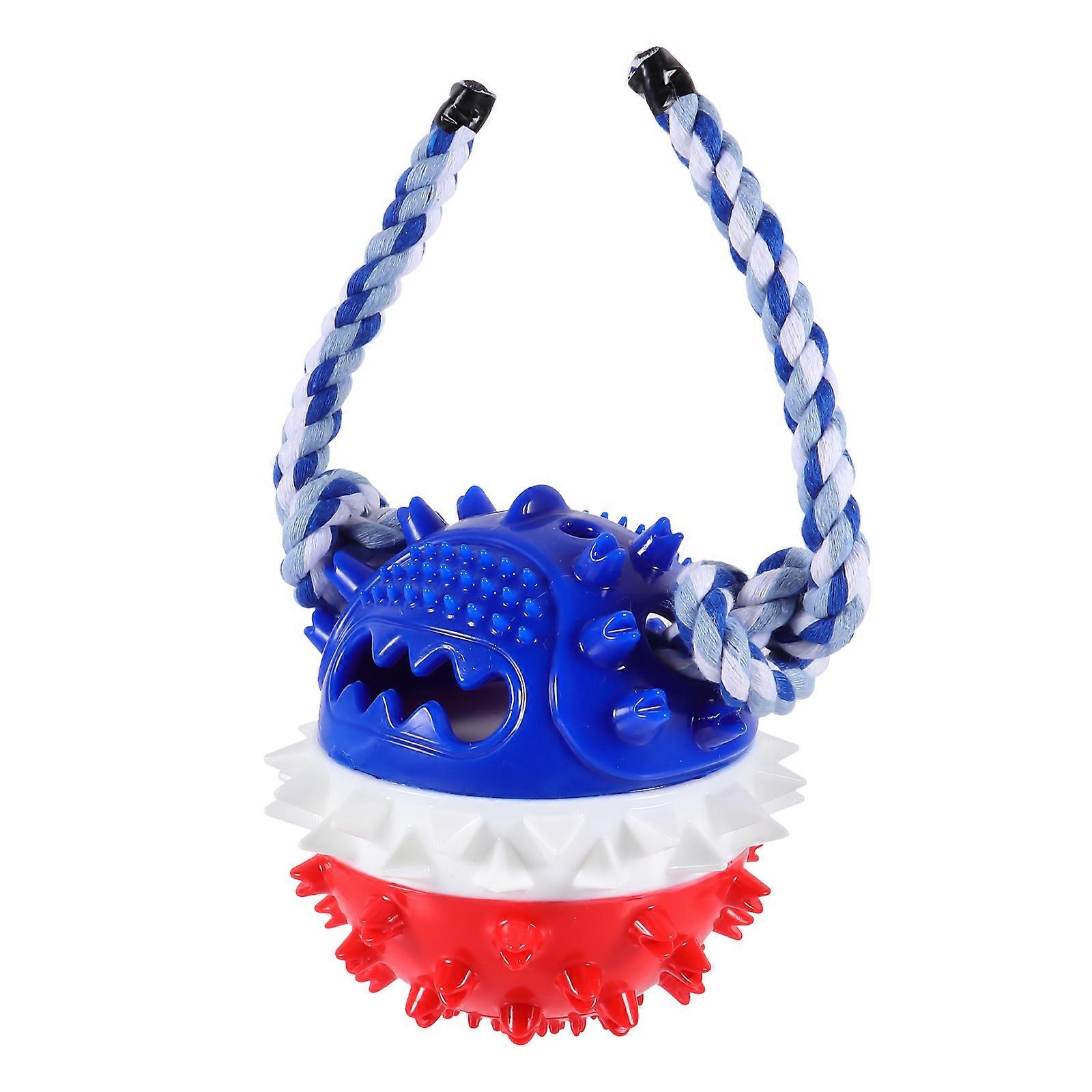 Dog Toy Puppy Chew Toy Bite Resistant Playtime Red Tpr For 1Set