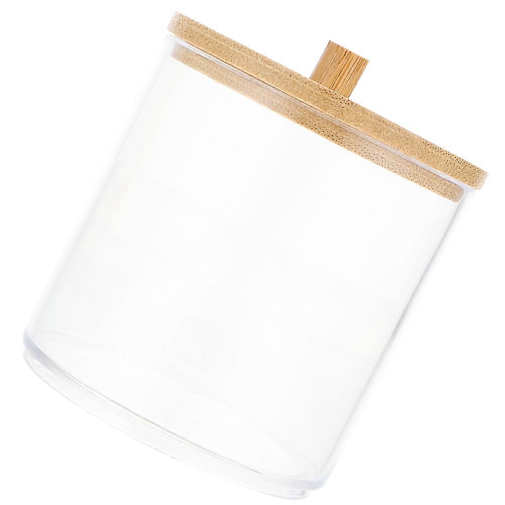 Toothpick Container Decorative Stable Placement Adorable Lidded For Bathroom Kitchen 1Set Acrylic