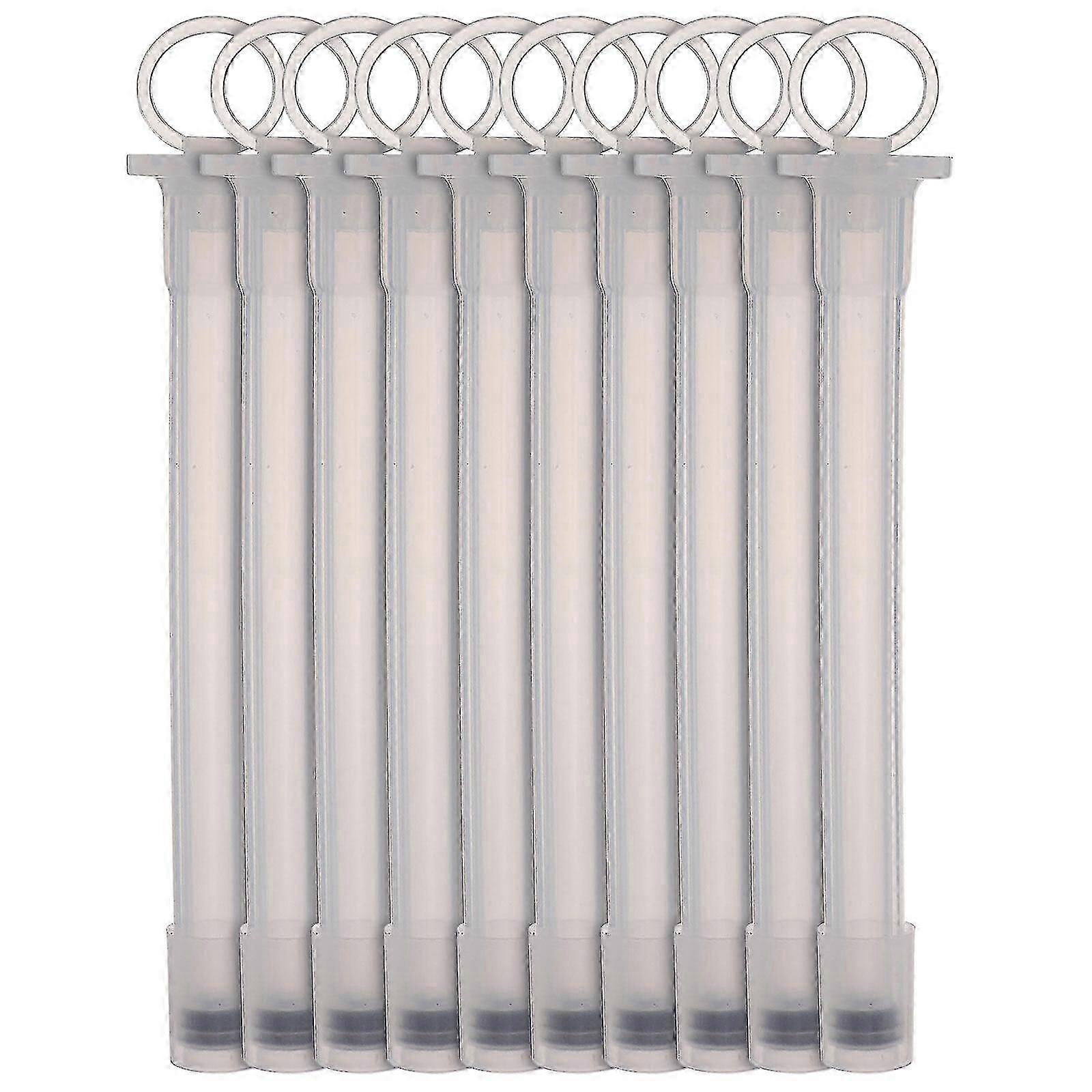 20 Pcs Silicone Lubricant Intravaginal Applicator Vaginal Lube Tube Estrogen Applicator Lube Shooter Syringe