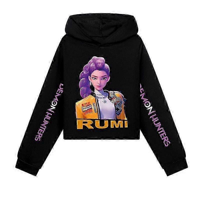 بنات KPOP Demon Hunters هوديي أطفال HUNTRX هودي بلوز