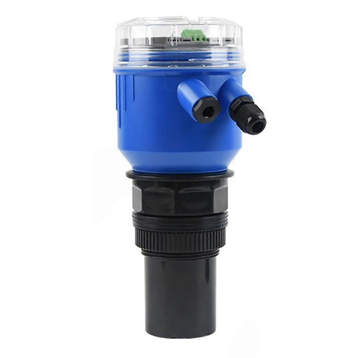 Ultrasonic Level Sensor Transmitter 4-20ma Integrated Ultrasonic Water Level Meter Olive Oil Rs485 Relay 2 Wires 0-5m