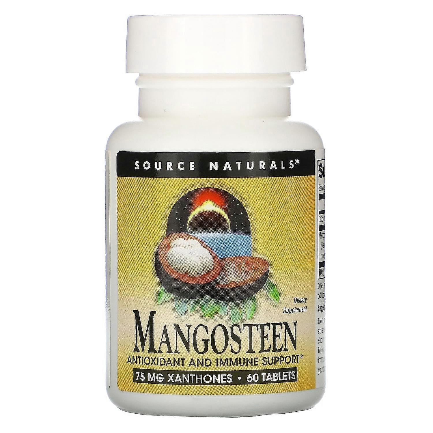 Source Naturals, Mangosteen, 60 Tablets