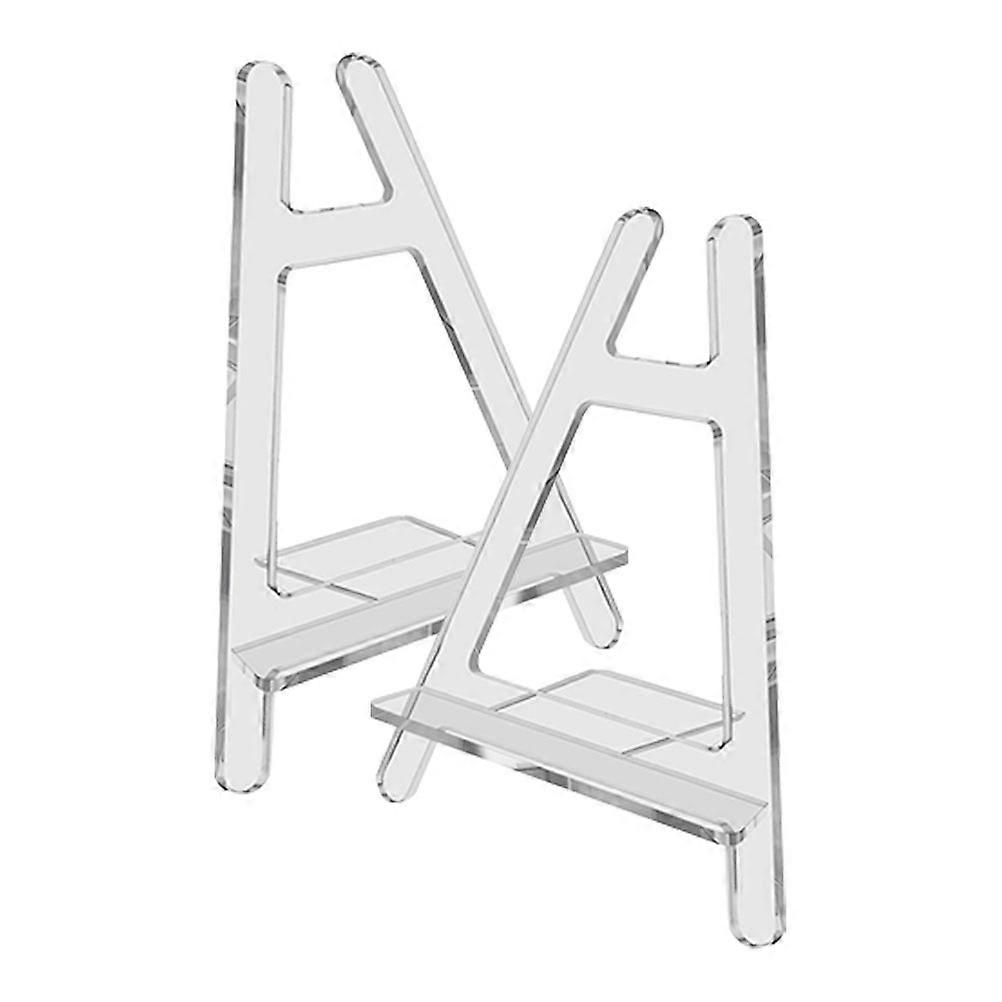 Acrylic Cell Phone Stand for Desk Clear Mobile Phone Display Stand for Storage 10Pcs