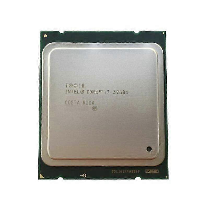 Core i7-3960X CPU - Socket LGA 2011 6 Cores 12 Threads 3.3GHz 15MB L3 Cache 150W.