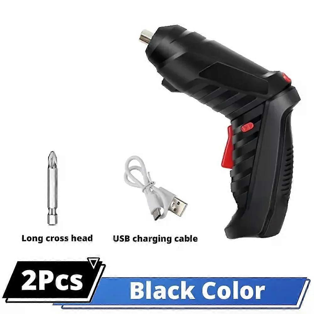 New Upgrades Screwdriver Kit Rechargeable Lithium Battery Cordless Electric Screwdriver Drill Kit Folding Home Power Tools