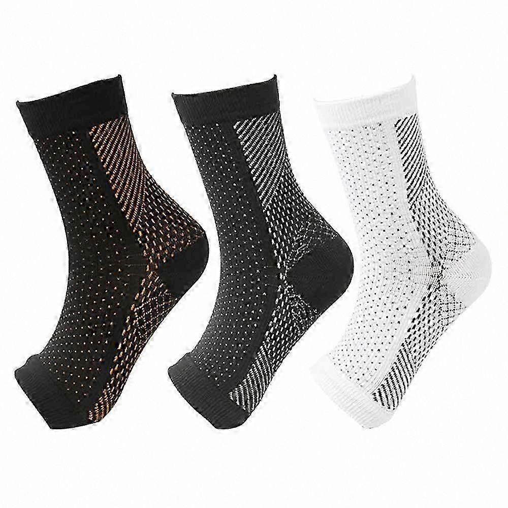 Neuropathy Pain Relief Socks for Ankle Arch Support & Compression in Sports