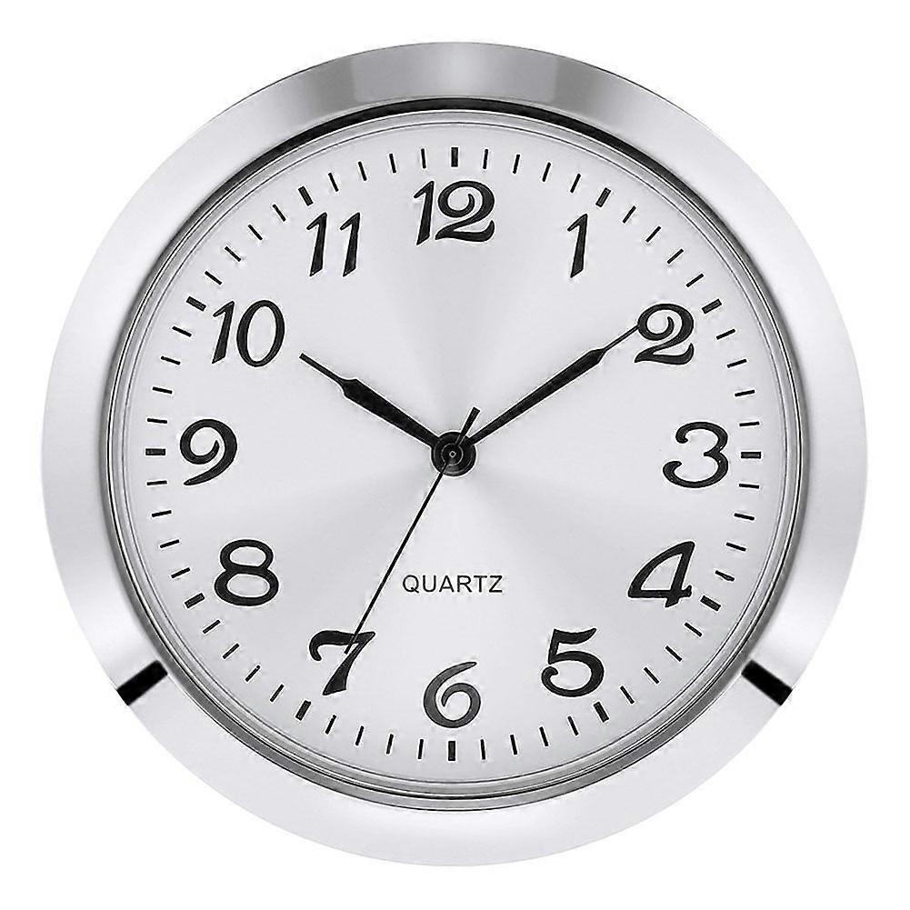 DIY 55MM Quartz Clock Insert Movement Arabic Numeral Replacement Parts Gold