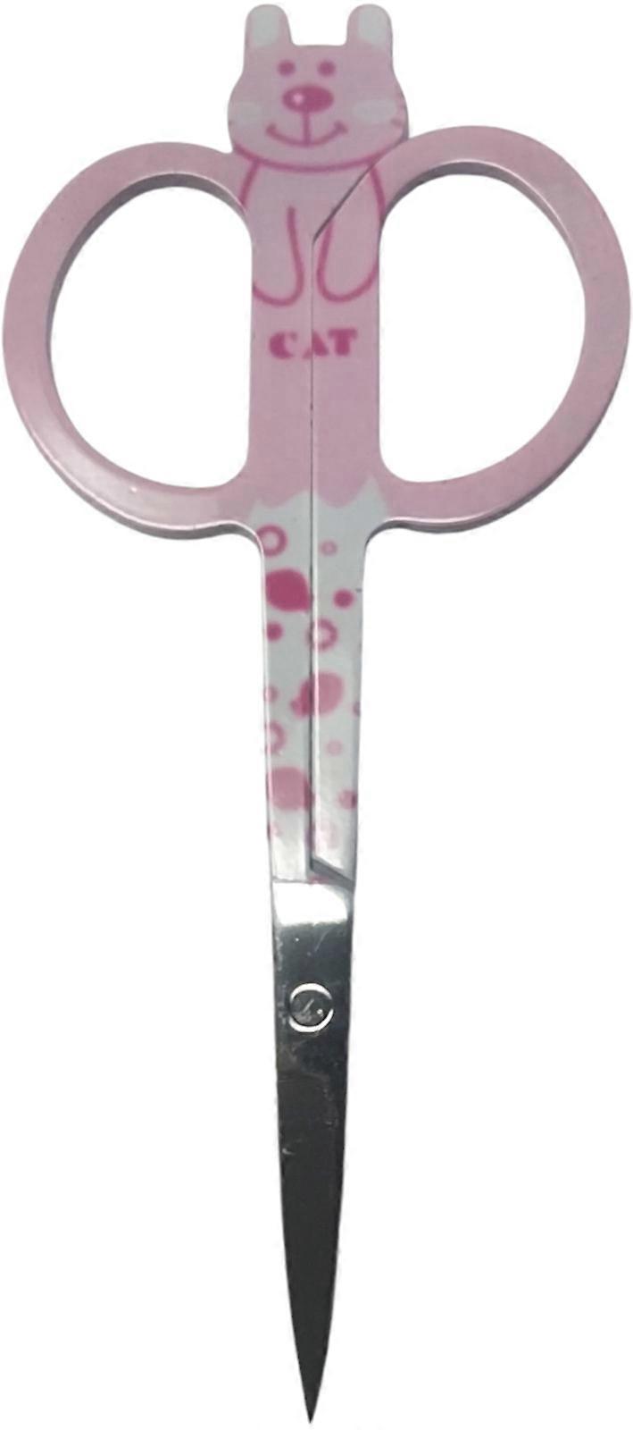 Pink Cat Design Sewing 3 3/4" Embroidery Scissors